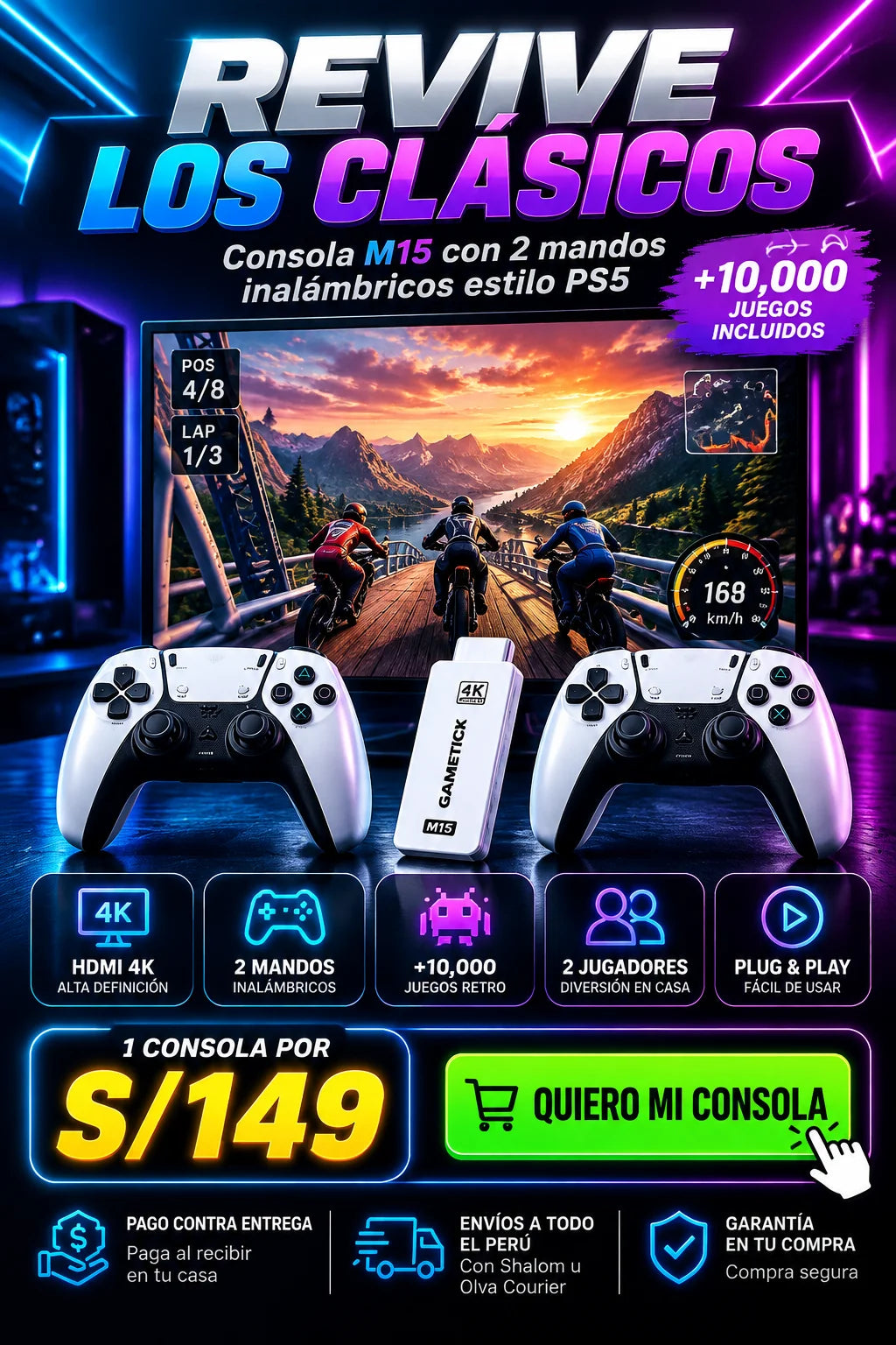 CONSOLA M15